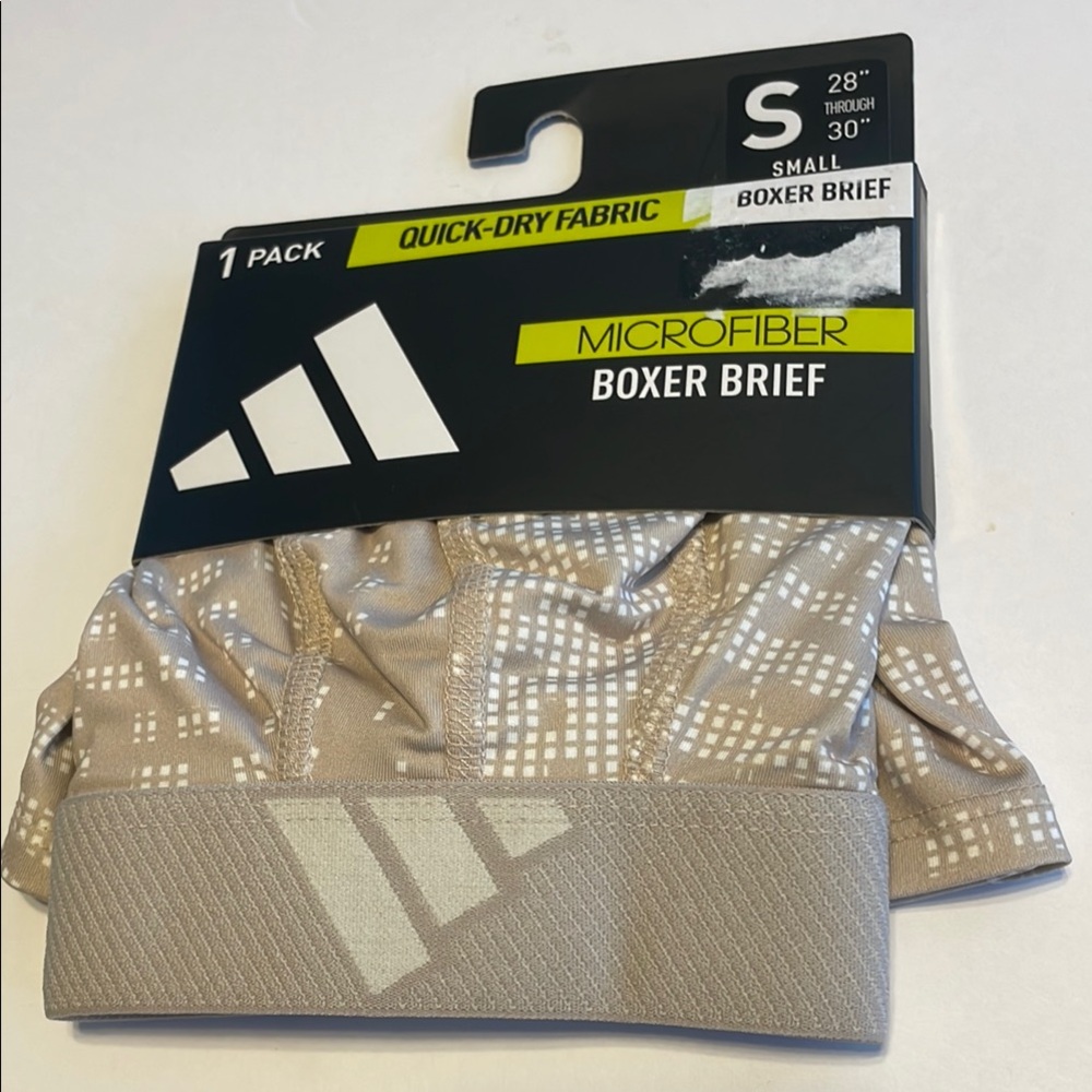 Adidas Men's Microfiber Single Boxer Small new